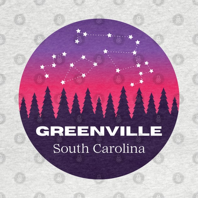 Greenville South Carolina Tourist Souvenir by carolinafound